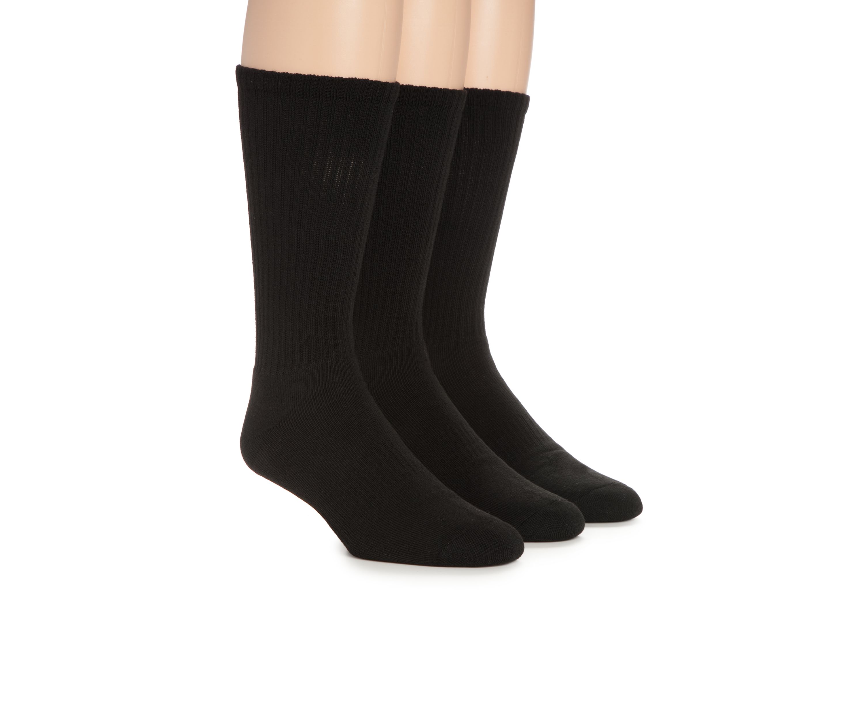 3-Pack Athletic Crew Socks
