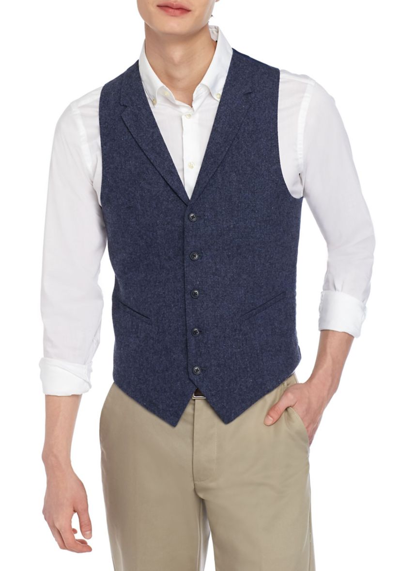 Blue Donegal Vest 