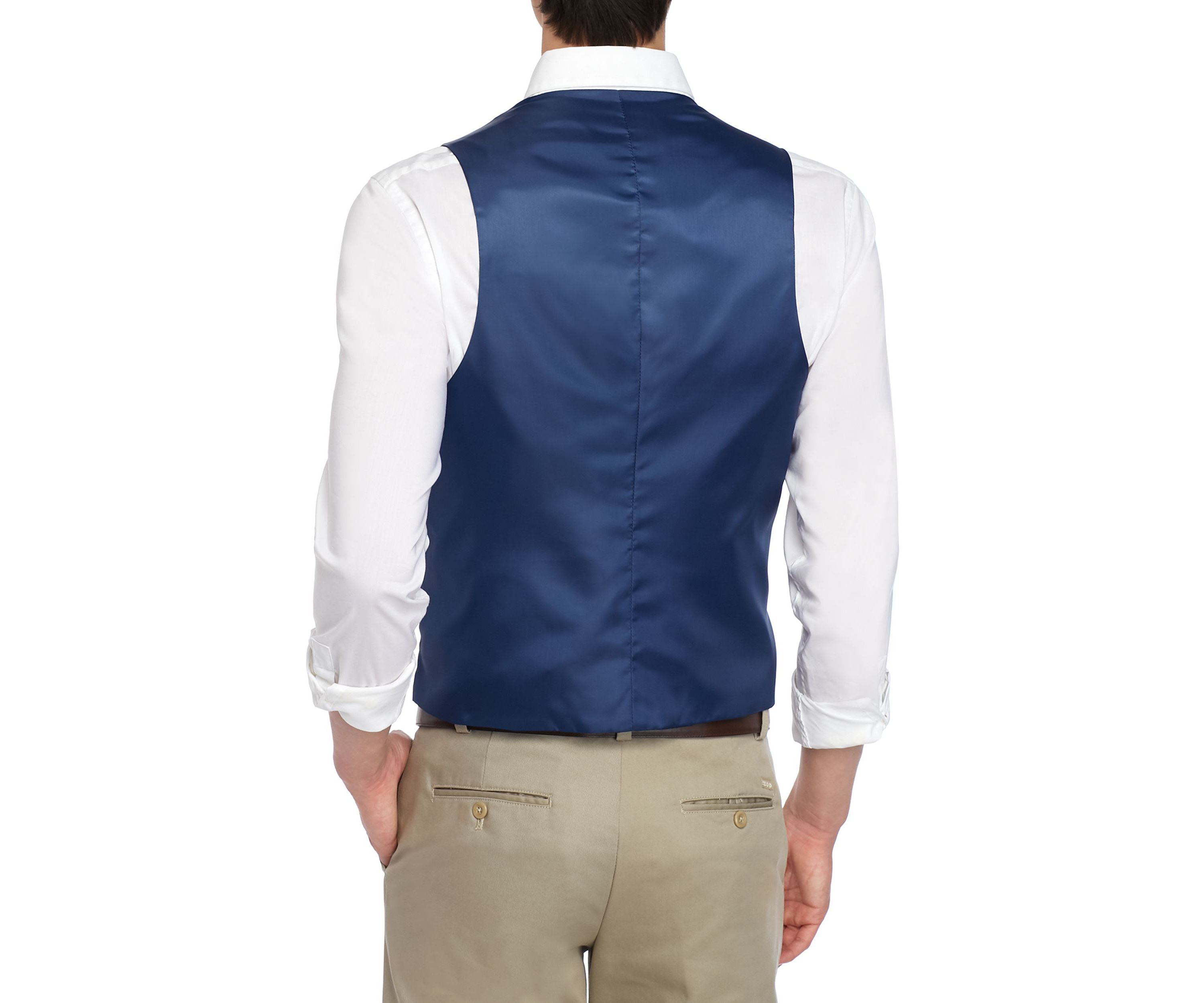 Blue Donegal Vest 