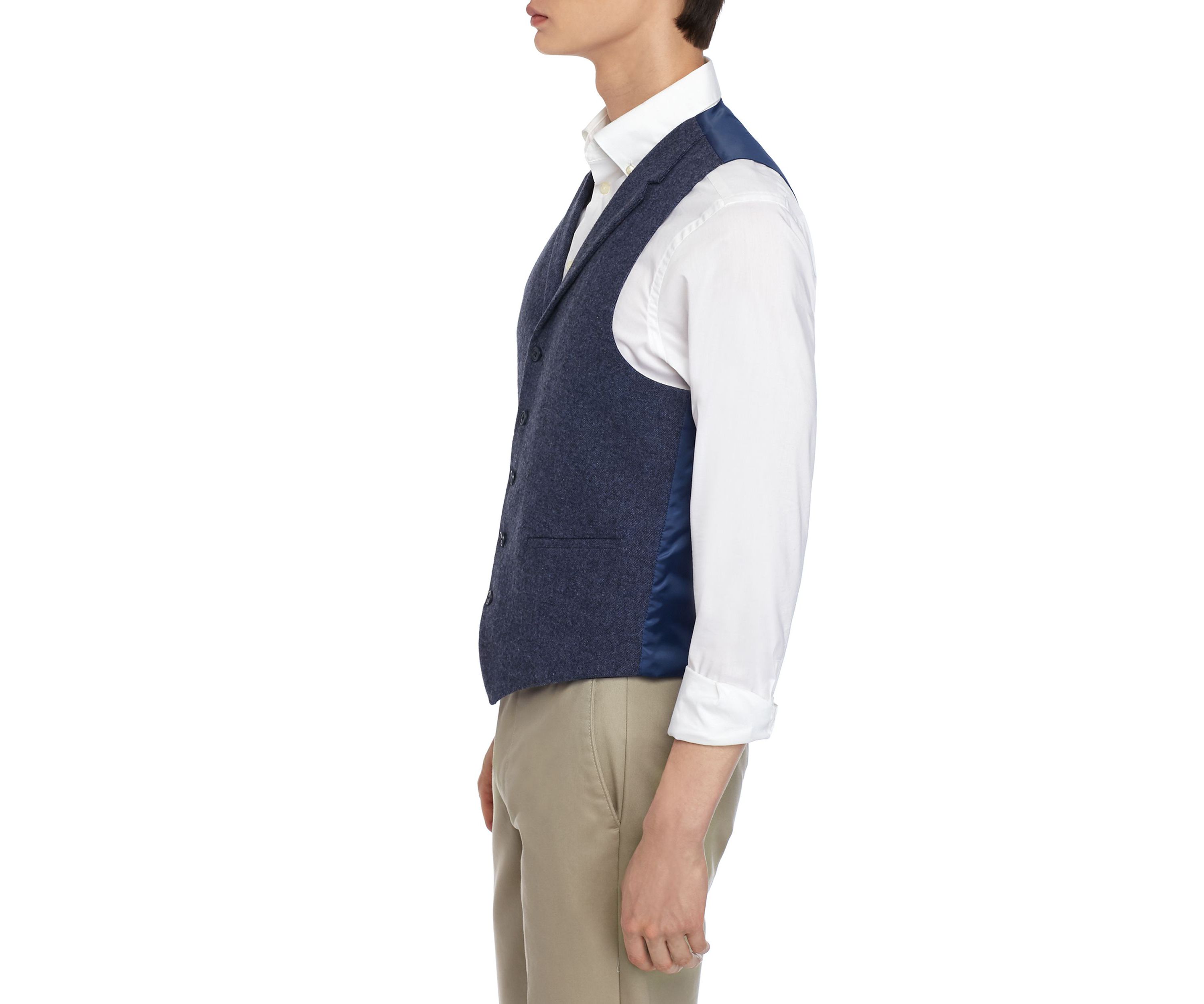 Blue Donegal Vest 