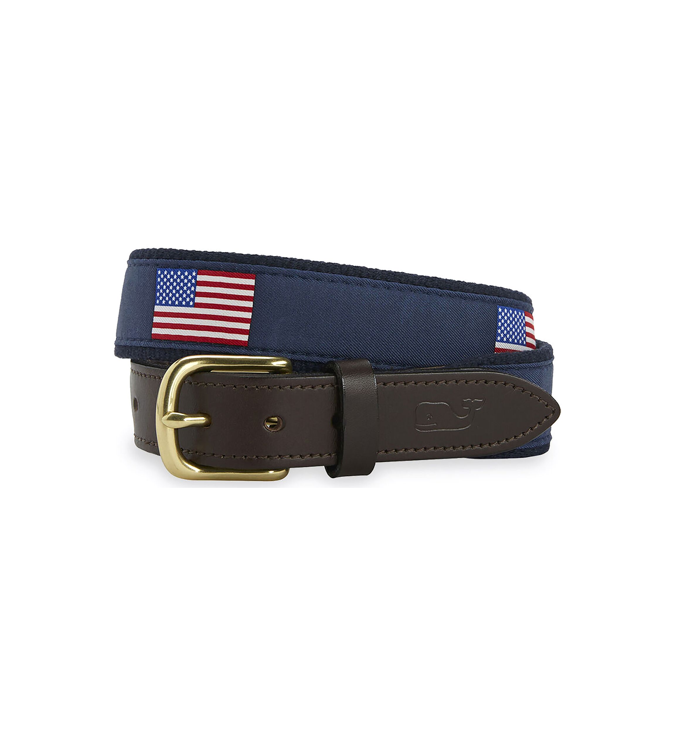 American Flags Canvas Club Belt