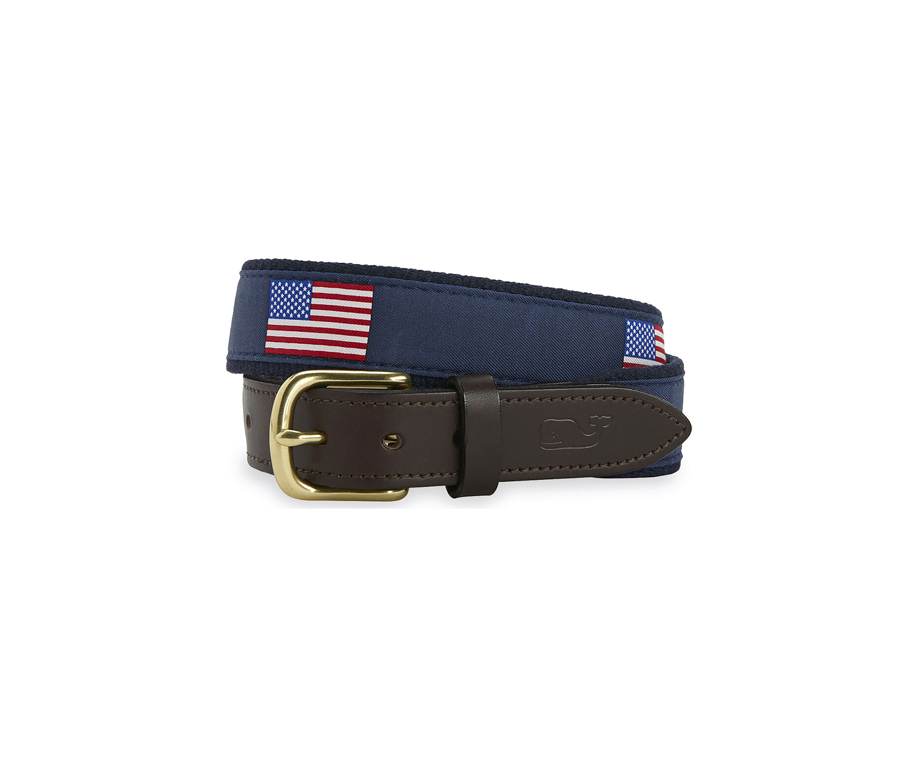 American Flags Canvas Club Belt