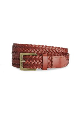 Vineyard Vines Braided Leather Belt