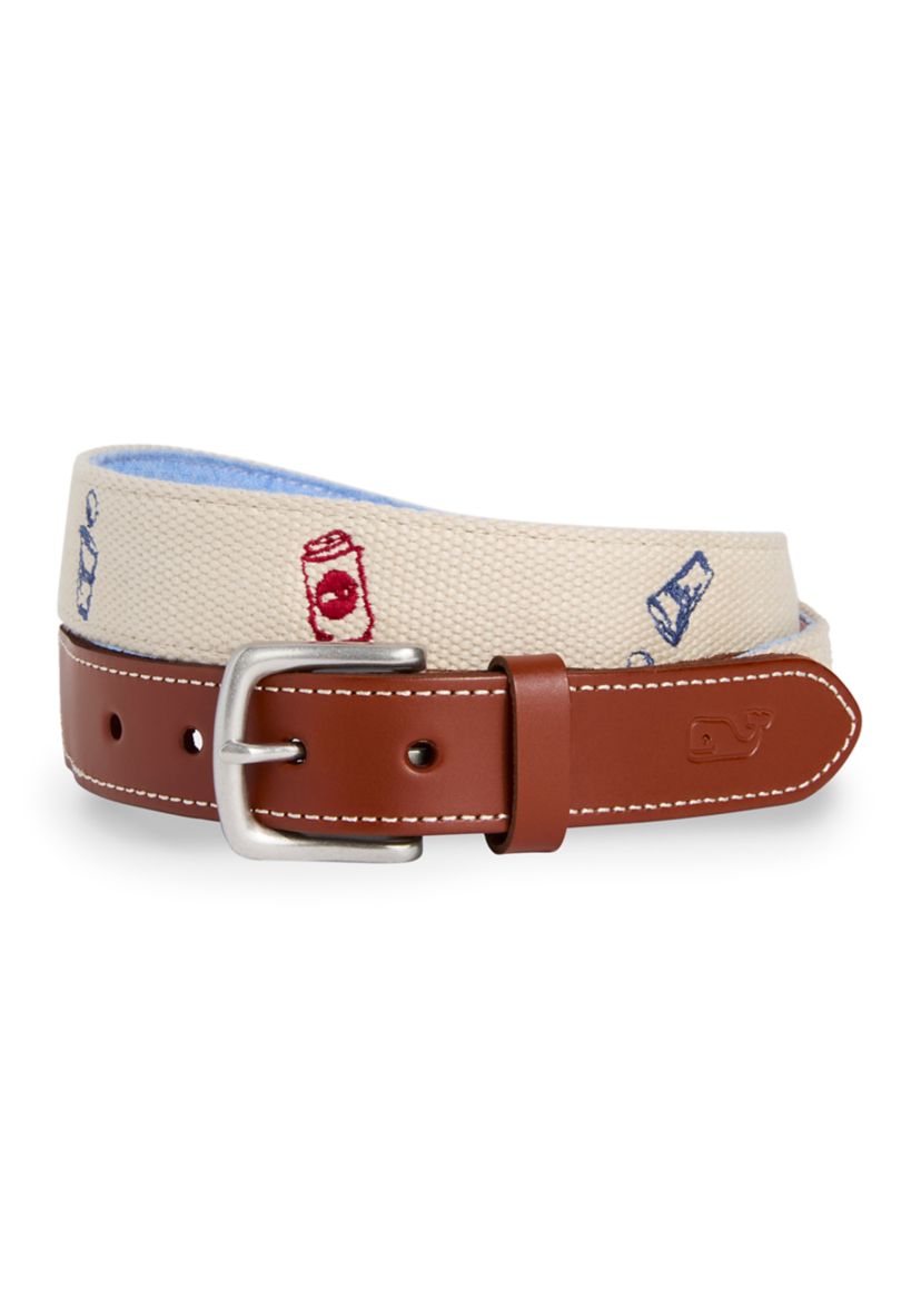 Tailgate Emrboidered Belt