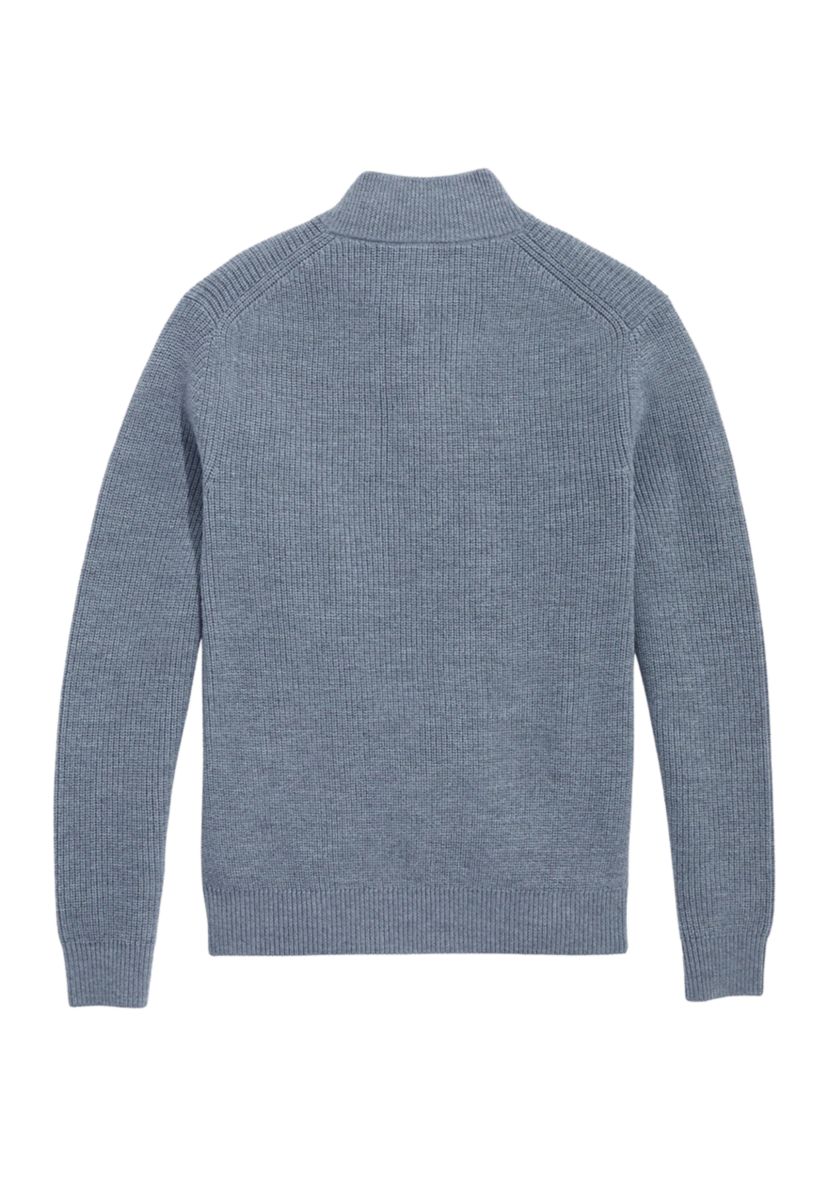 Mens Cellarman Button Mock Sweater