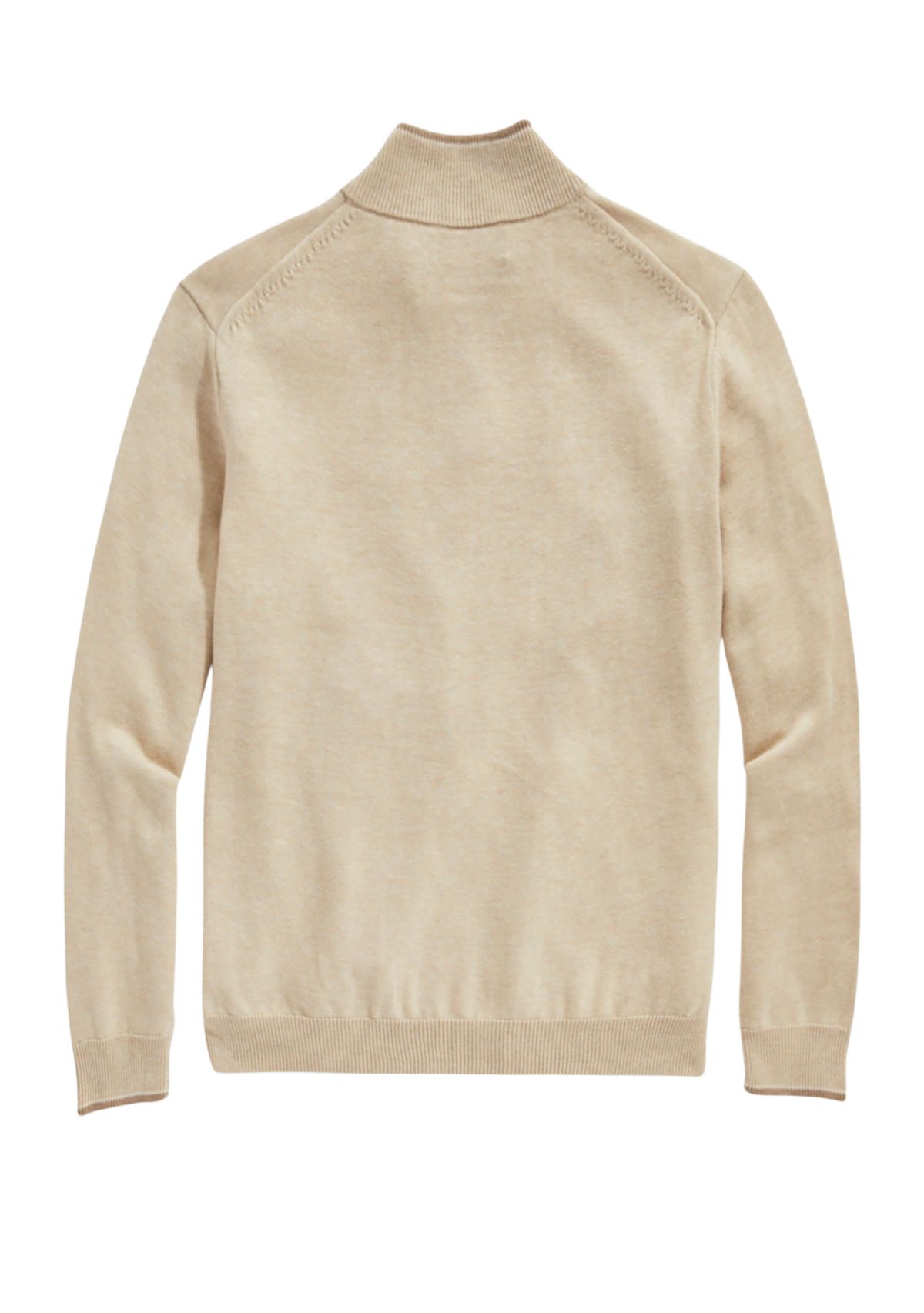 Mens Boathouse Tipping Solid Quarter Zip Sweater