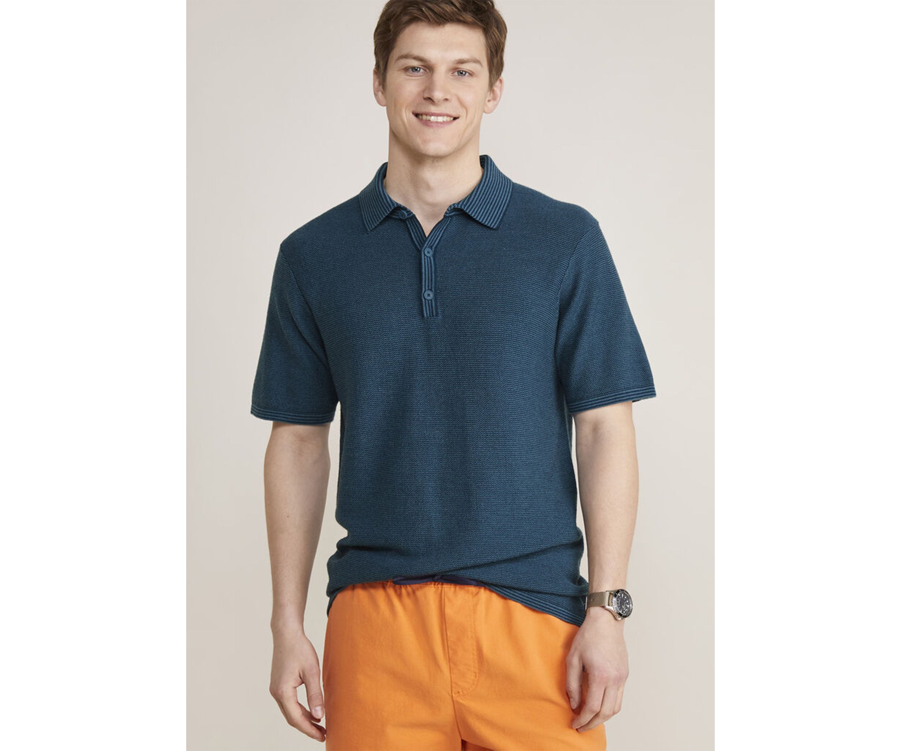 On-The-Go Wool Polo Shirt 