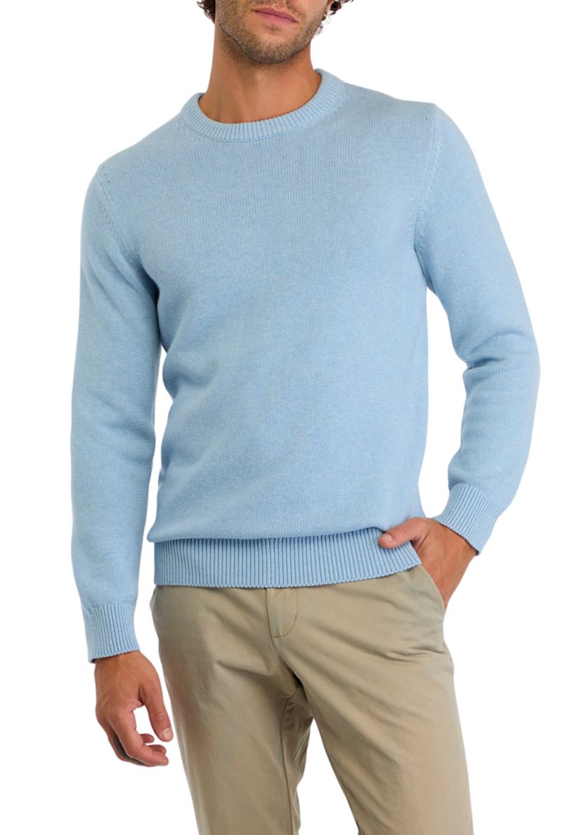 Mens Cotton Long Sleeve Sweater