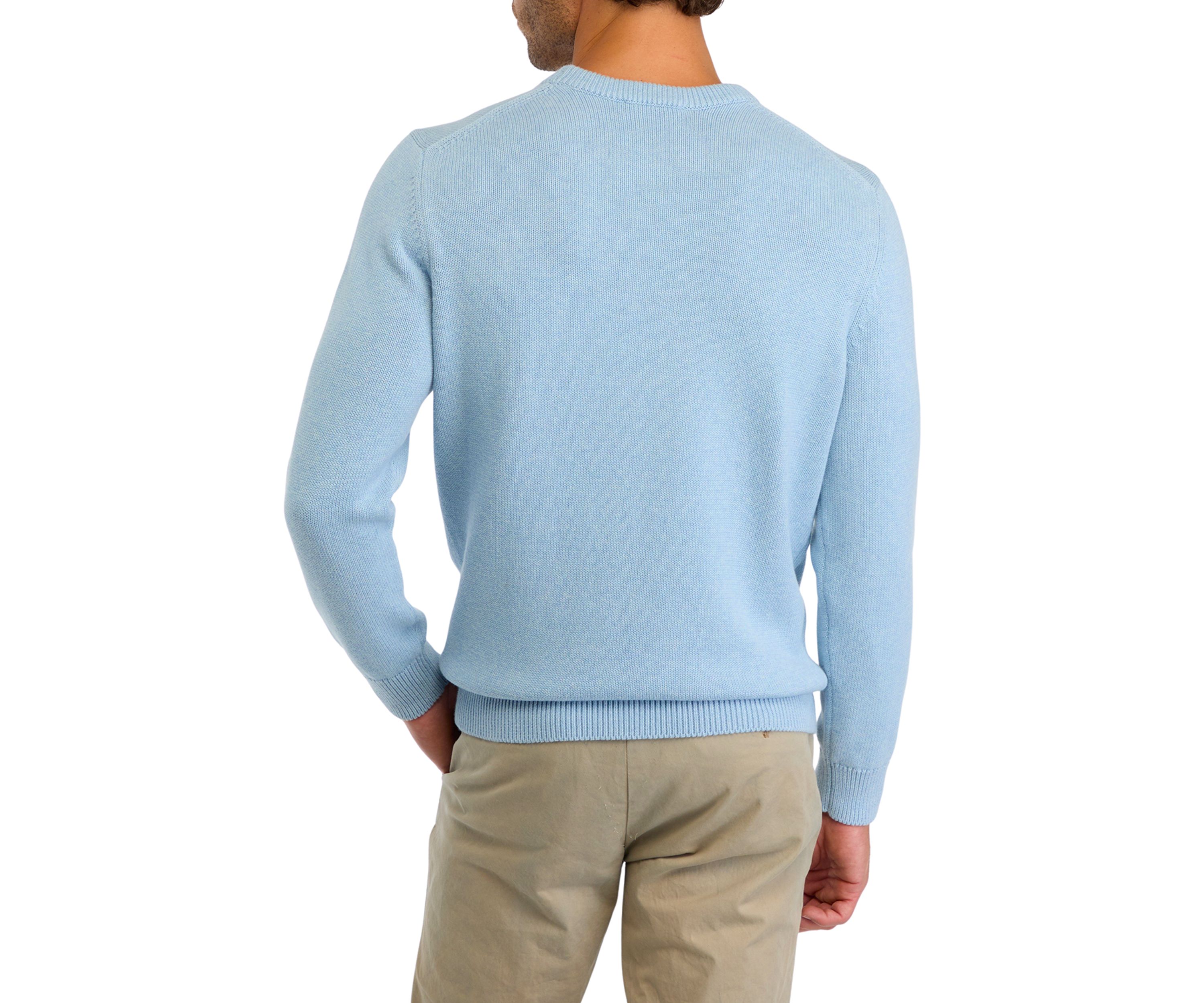 Mens Cotton Long Sleeve Sweater