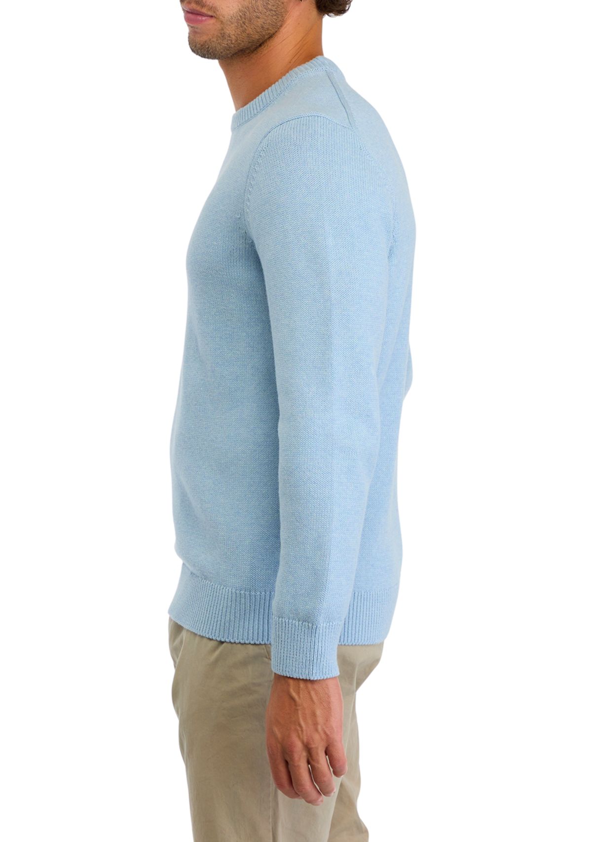 Mens Cotton Long Sleeve Sweater