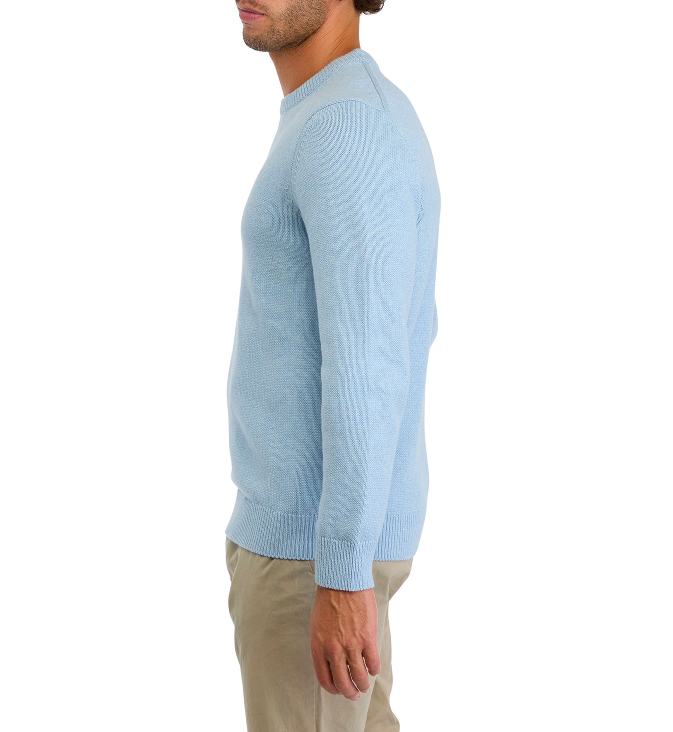Mens Cotton Long Sleeve Sweater