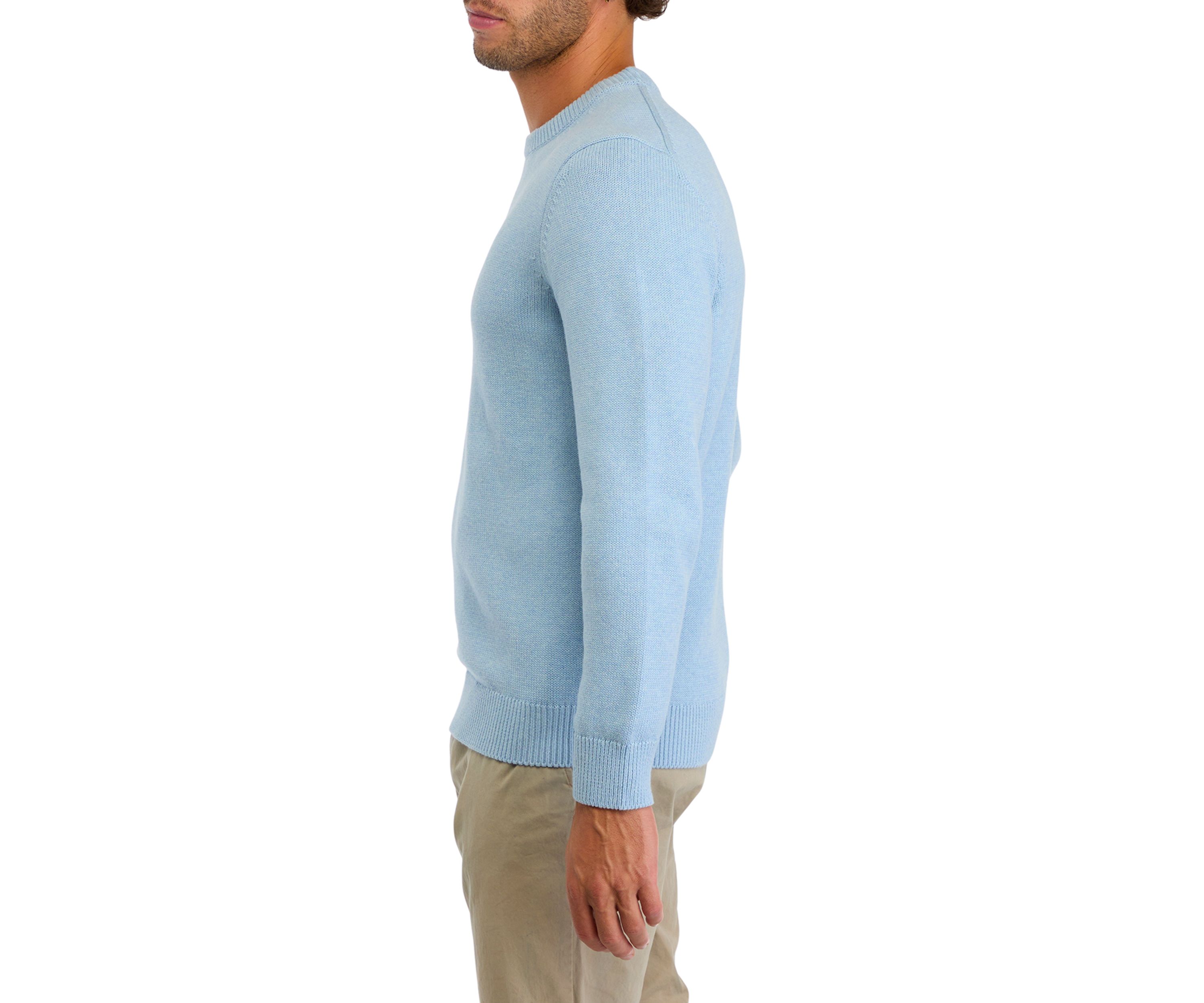 Mens Cotton Long Sleeve Sweater
