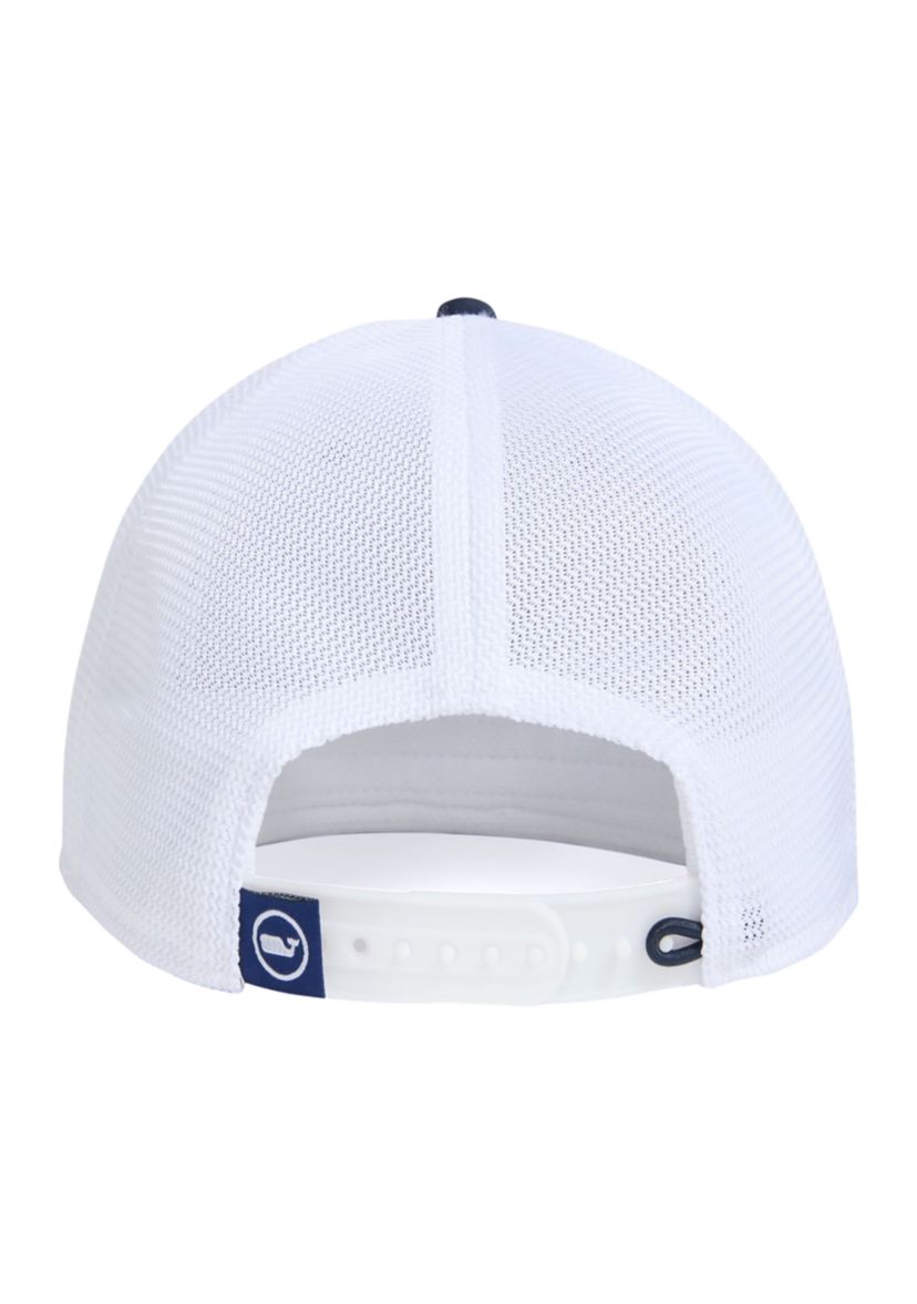 Fishing Patch Flat Brim Trucker Hat