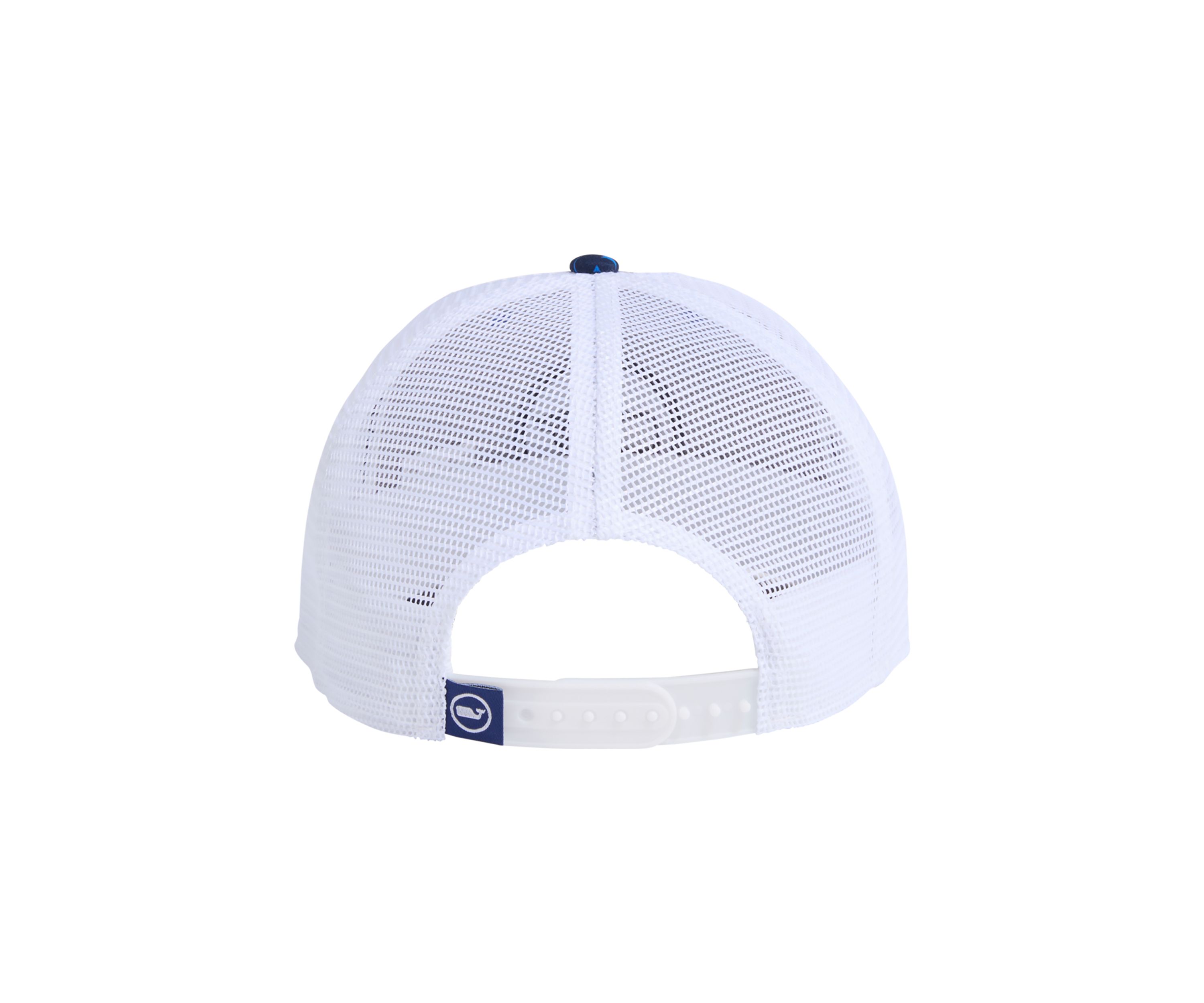 Breezy Palm Chappy Whale Dot Trucker Hat