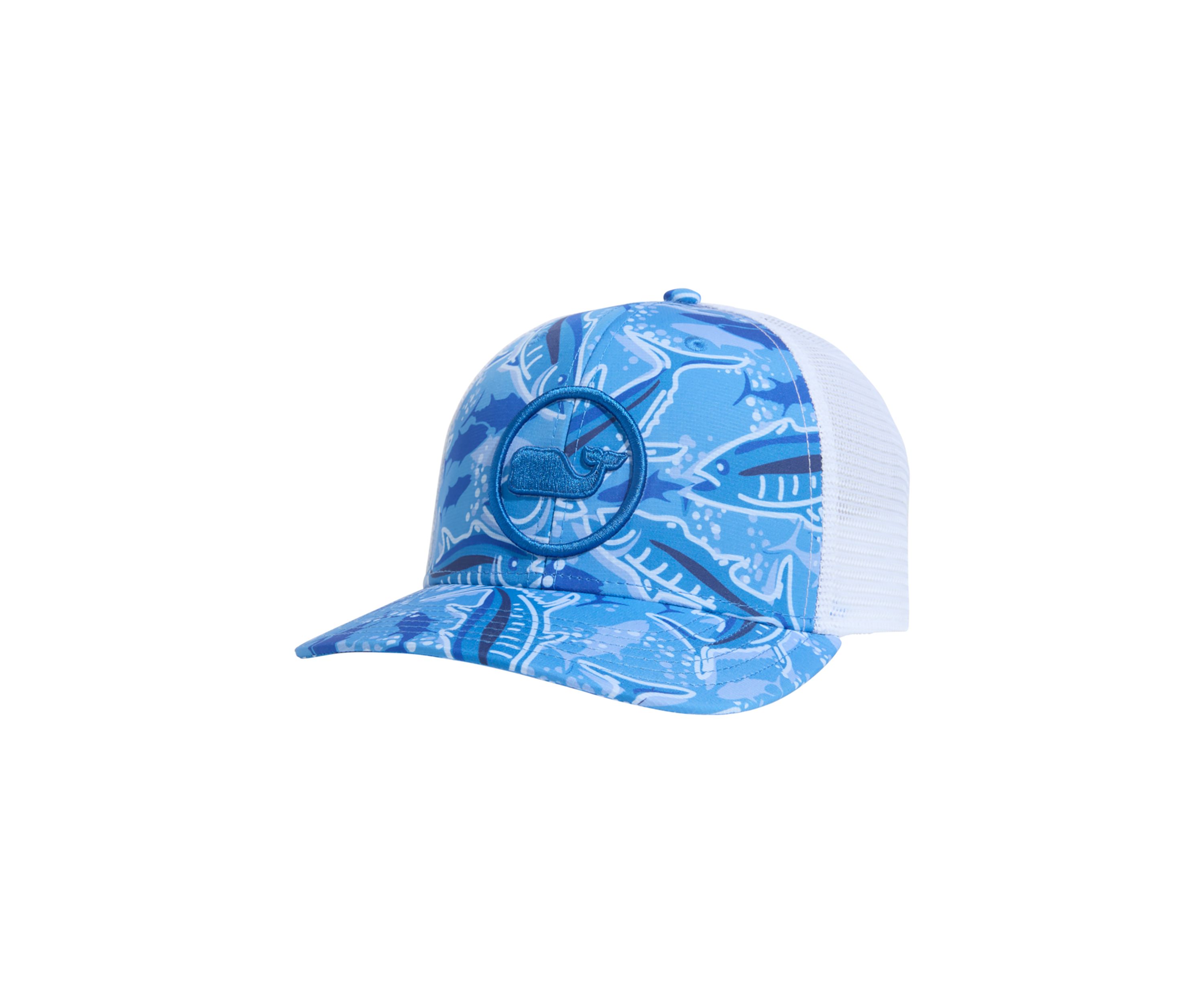 Bonefish Chappy Whale Dot Trucker Hat