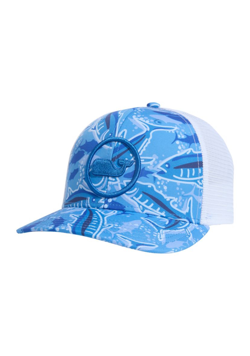 Bonefish Chappy Whale Dot Trucker Hat