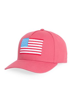 Vineyard Vines Men's American Flag Hi-Pro Trucker Hat