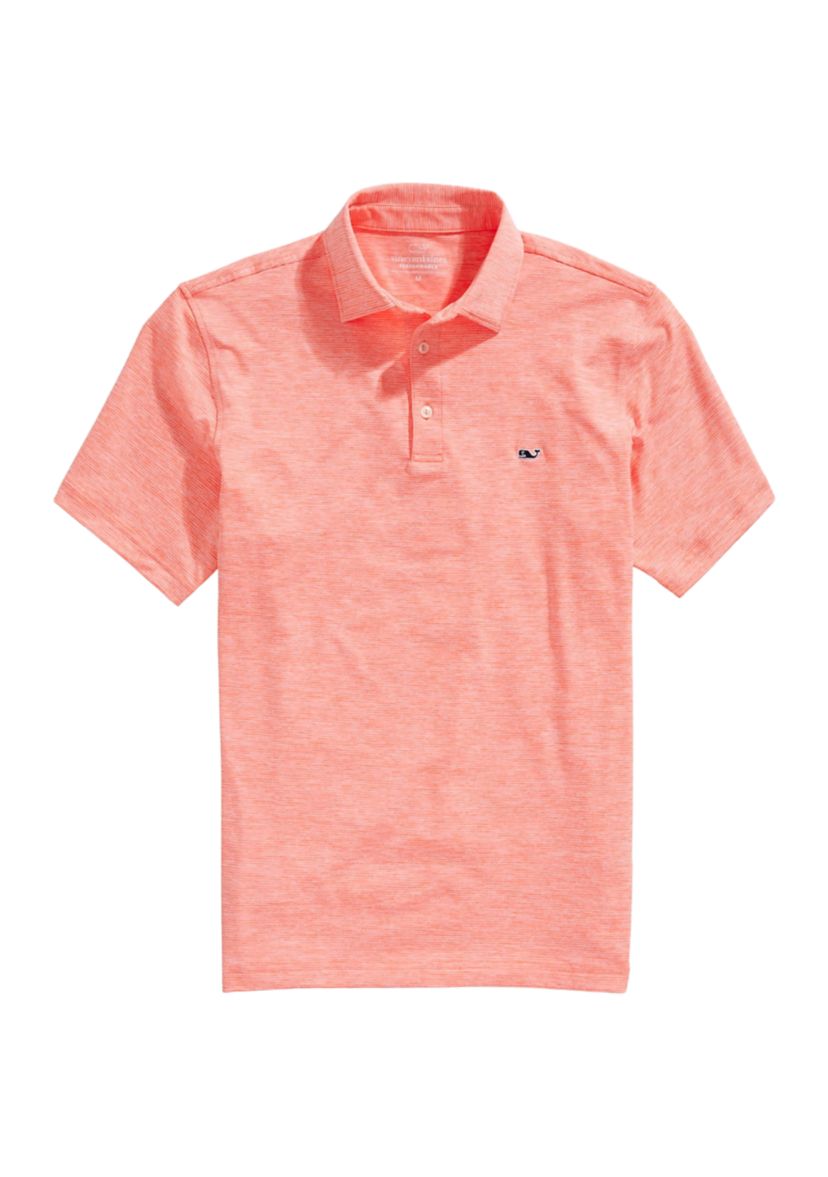 Men's St. Jean Stripe Performance Sankaty Polo Shirt