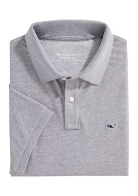 Detroit Lions Vineyard Vines Edgartown Tri-Blend Polo - Blue