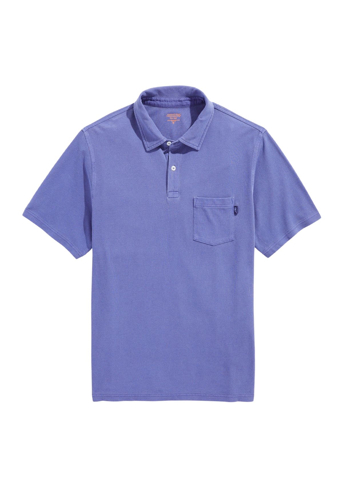 Mens Surfside Garment Dyed Pique Polo Shirt