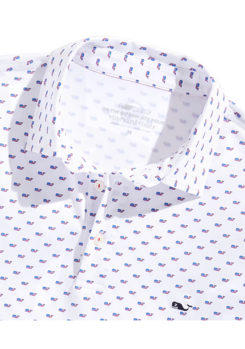 Mens Printed Sankaty Polo 