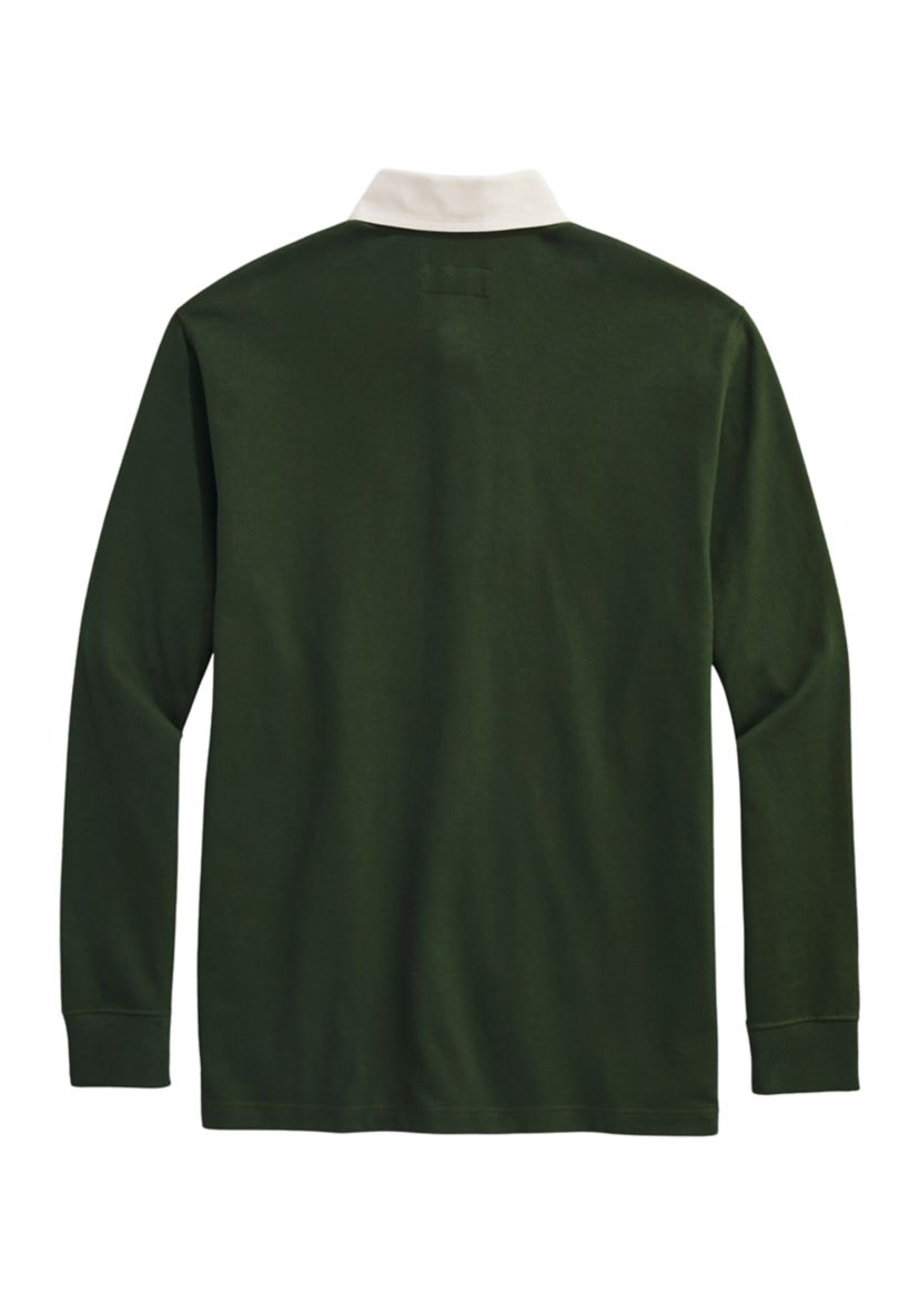 Mens Solid Rugby Shirt