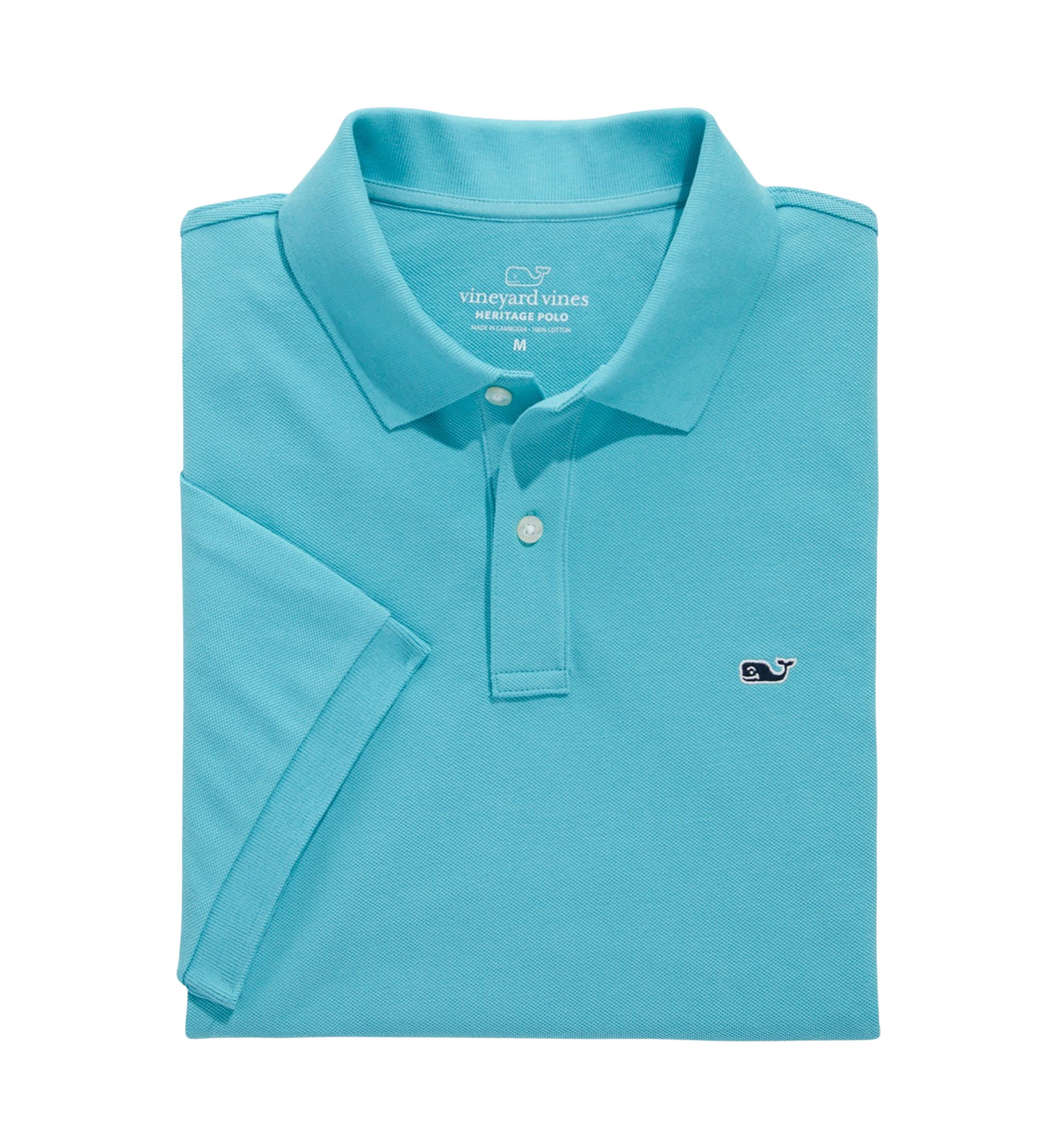 Mens Heritage Piqué Polo Shirt