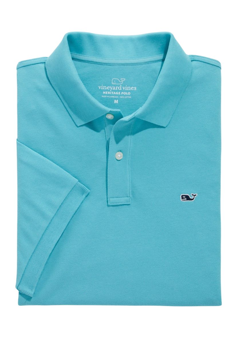 Mens Heritage Piqué Polo Shirt