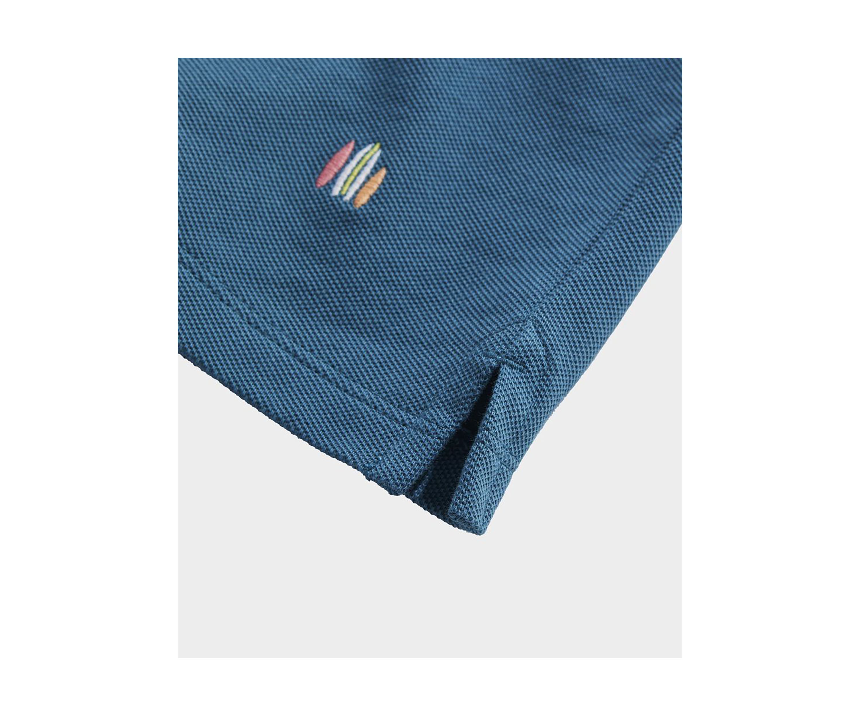 Novelty Embroidered Heritage Pique Polo