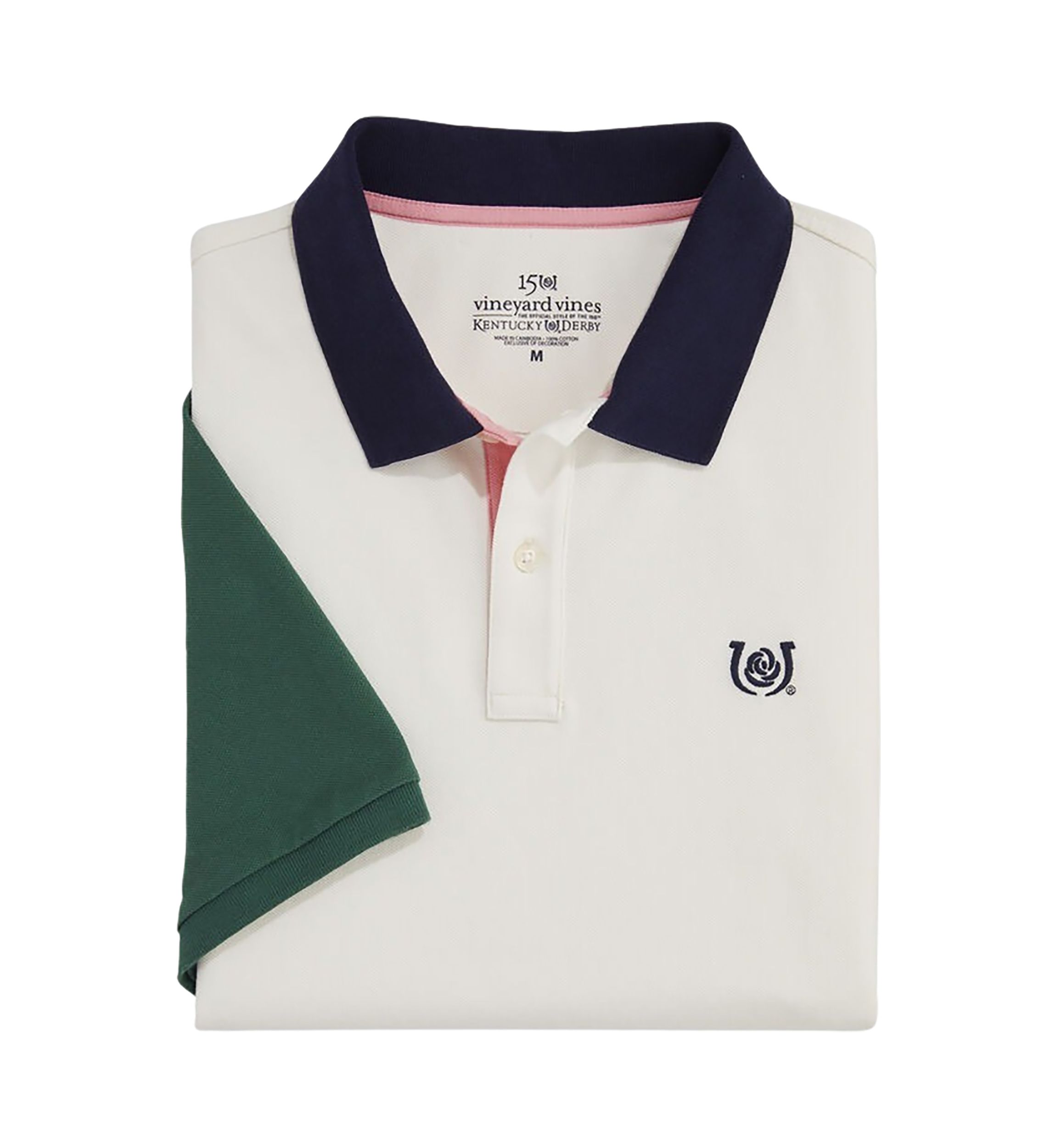 Mens Kentucky Derby® Heritage Color Block Polo Shirt