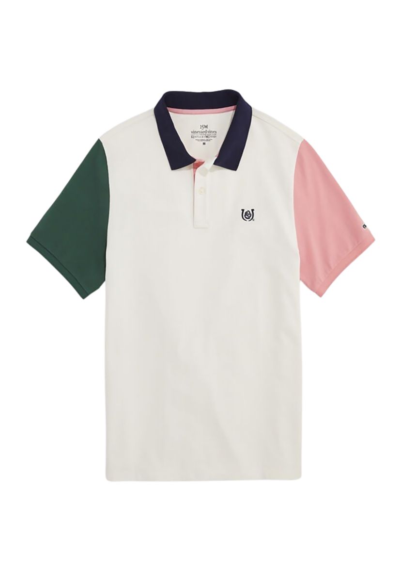 Mens Kentucky Derby® Heritage Color Block Polo Shirt