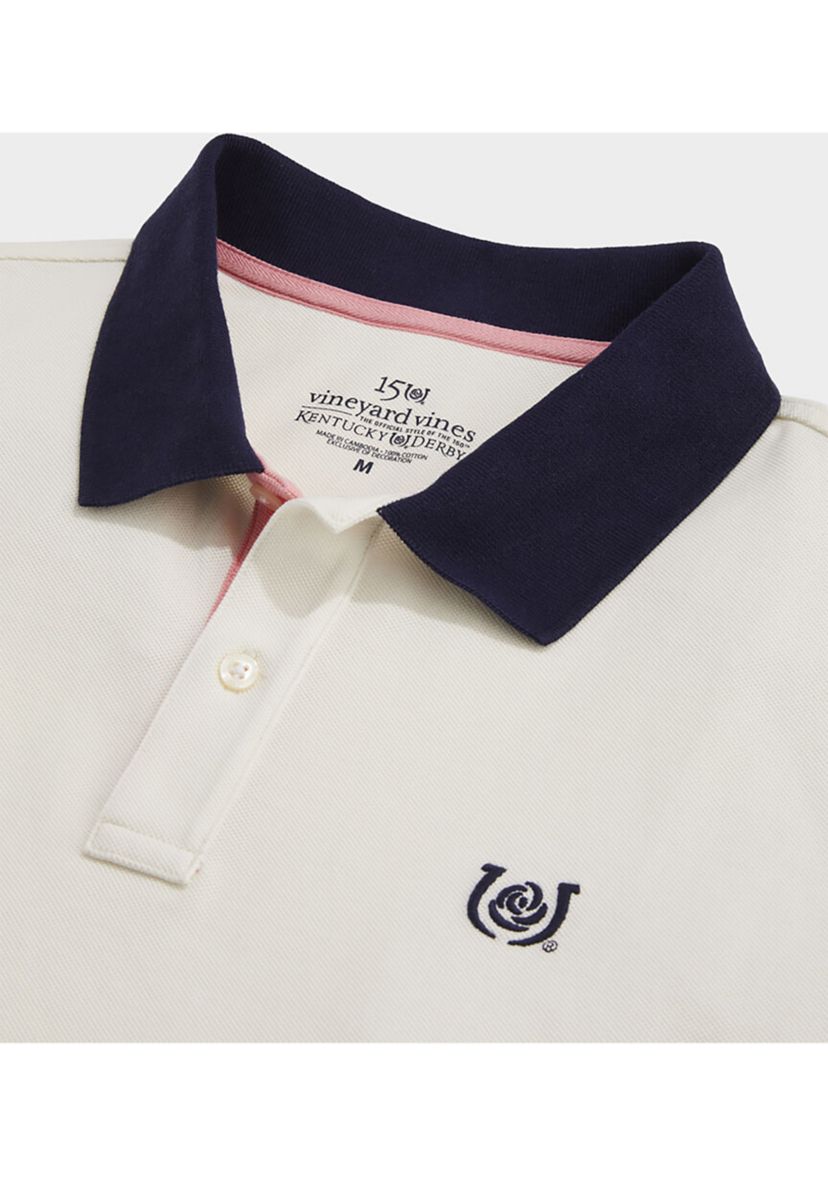 Mens Kentucky Derby® Heritage Color Block Polo Shirt