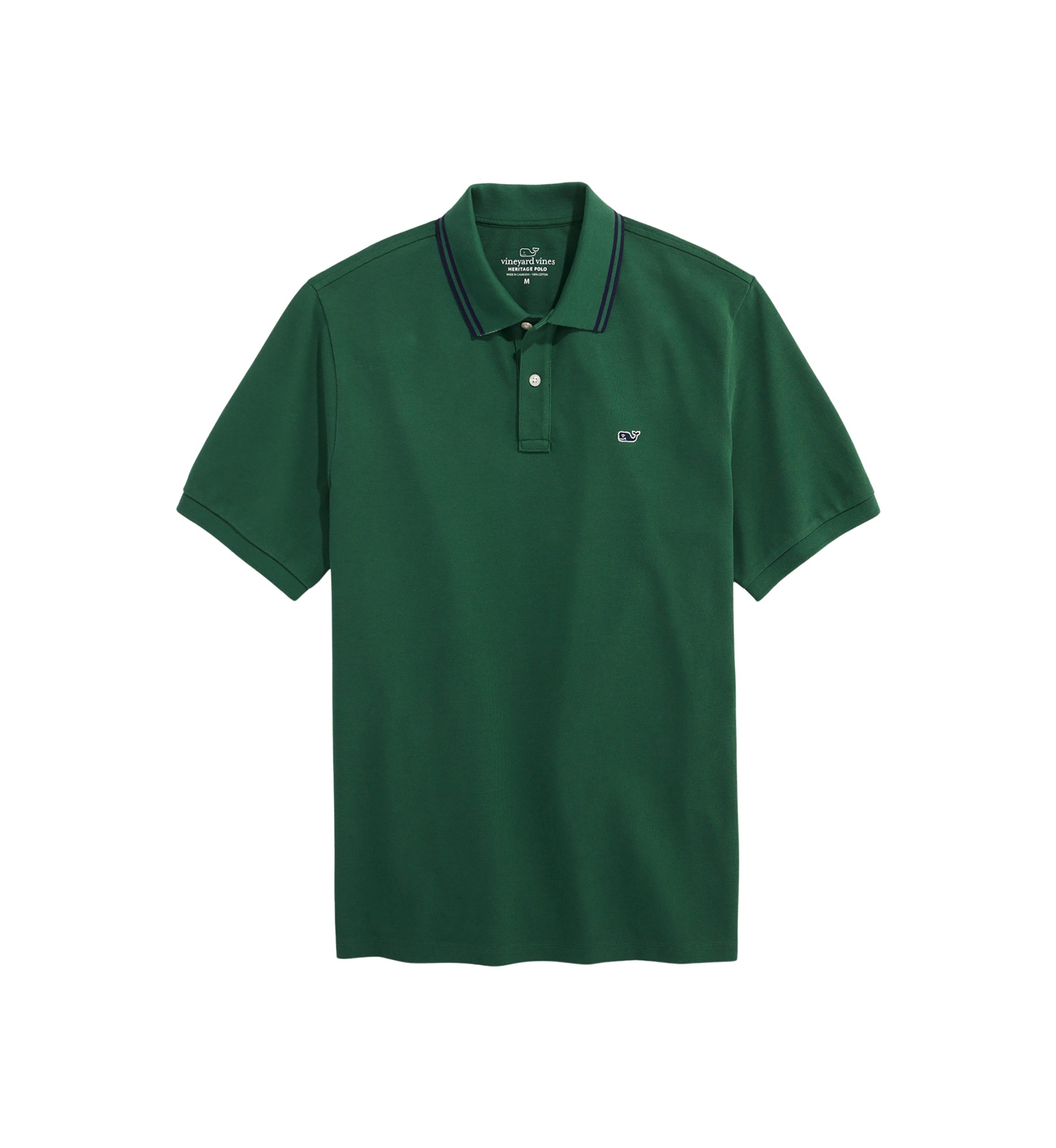 Mens Heritage Tipped Piqué Polo Shirt