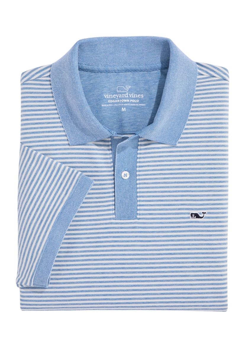 Striped Edgartown Polo Shirt 