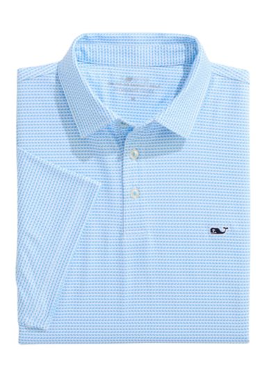 Men's St. Jean Stripe Performance Sankaty Polo Shirt