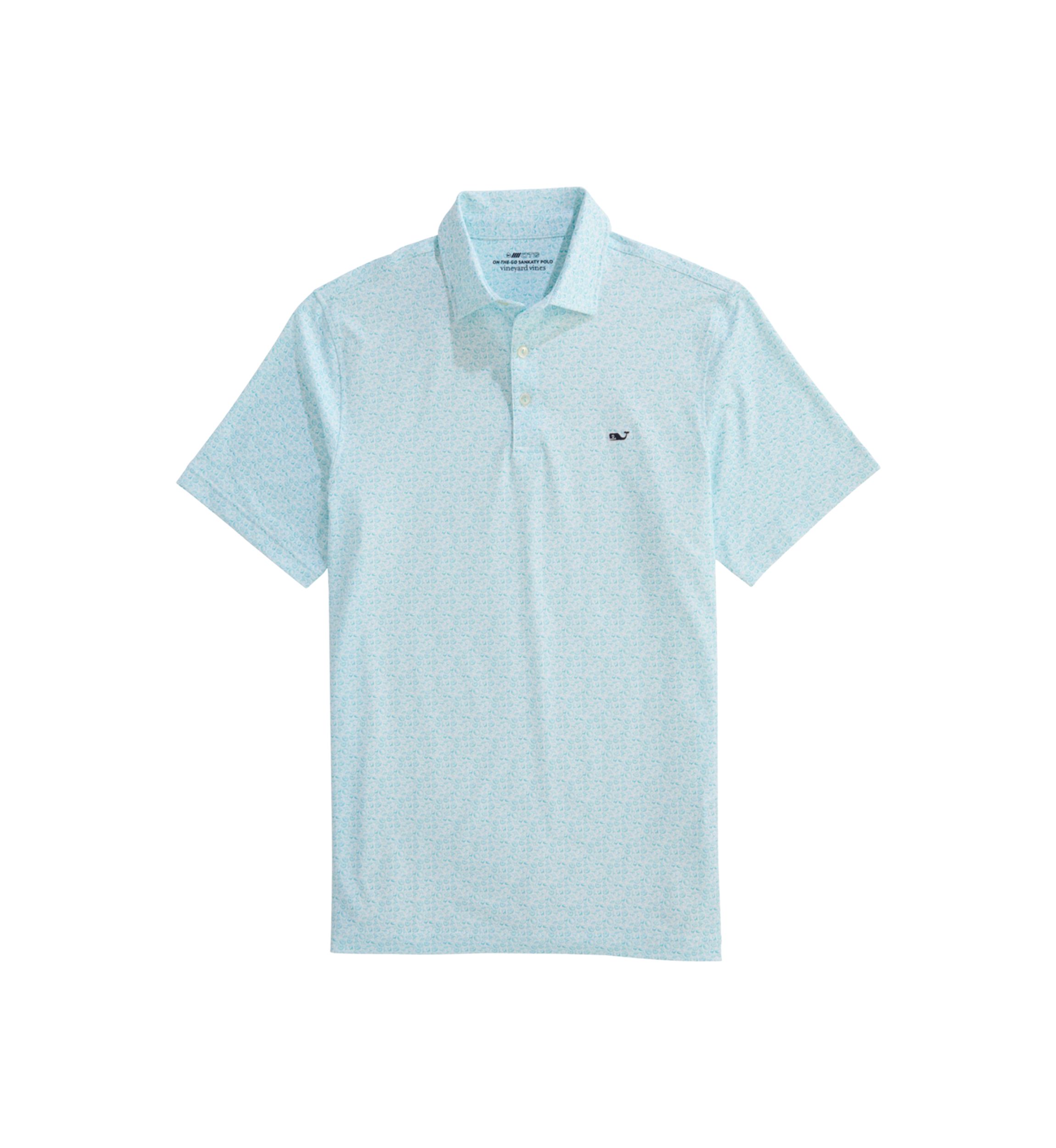 Mens Printed Sankaty Performance Polo Shirt