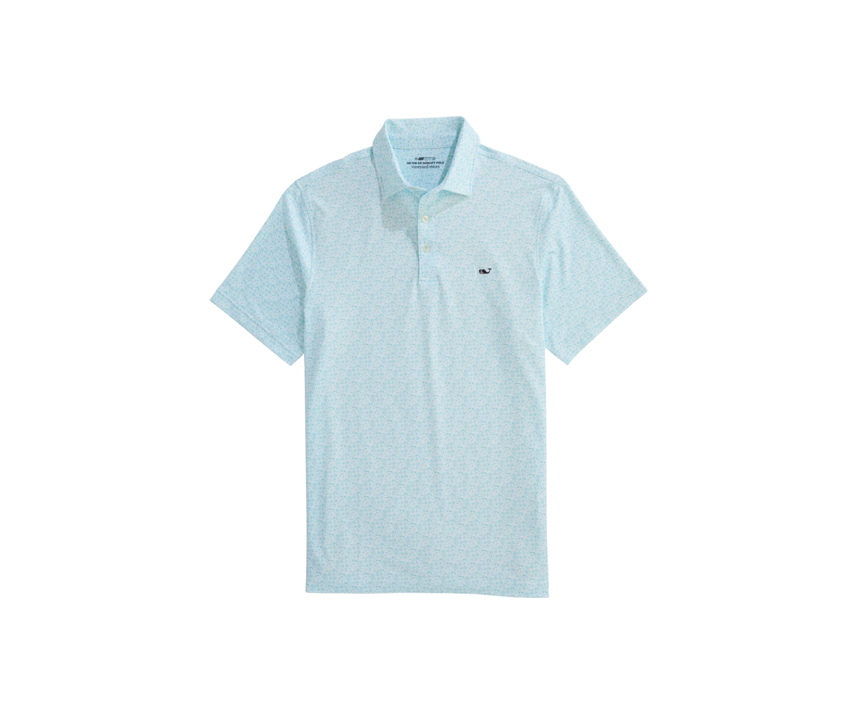 Mens Printed Sankaty Performance Polo Shirt