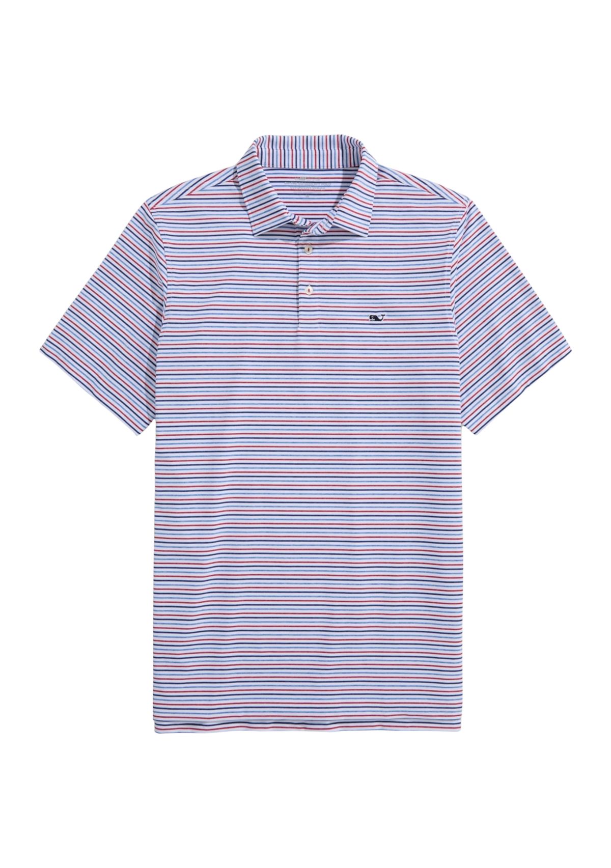 Mens Multi Bradley Stripe Sankaty Polo Shirt