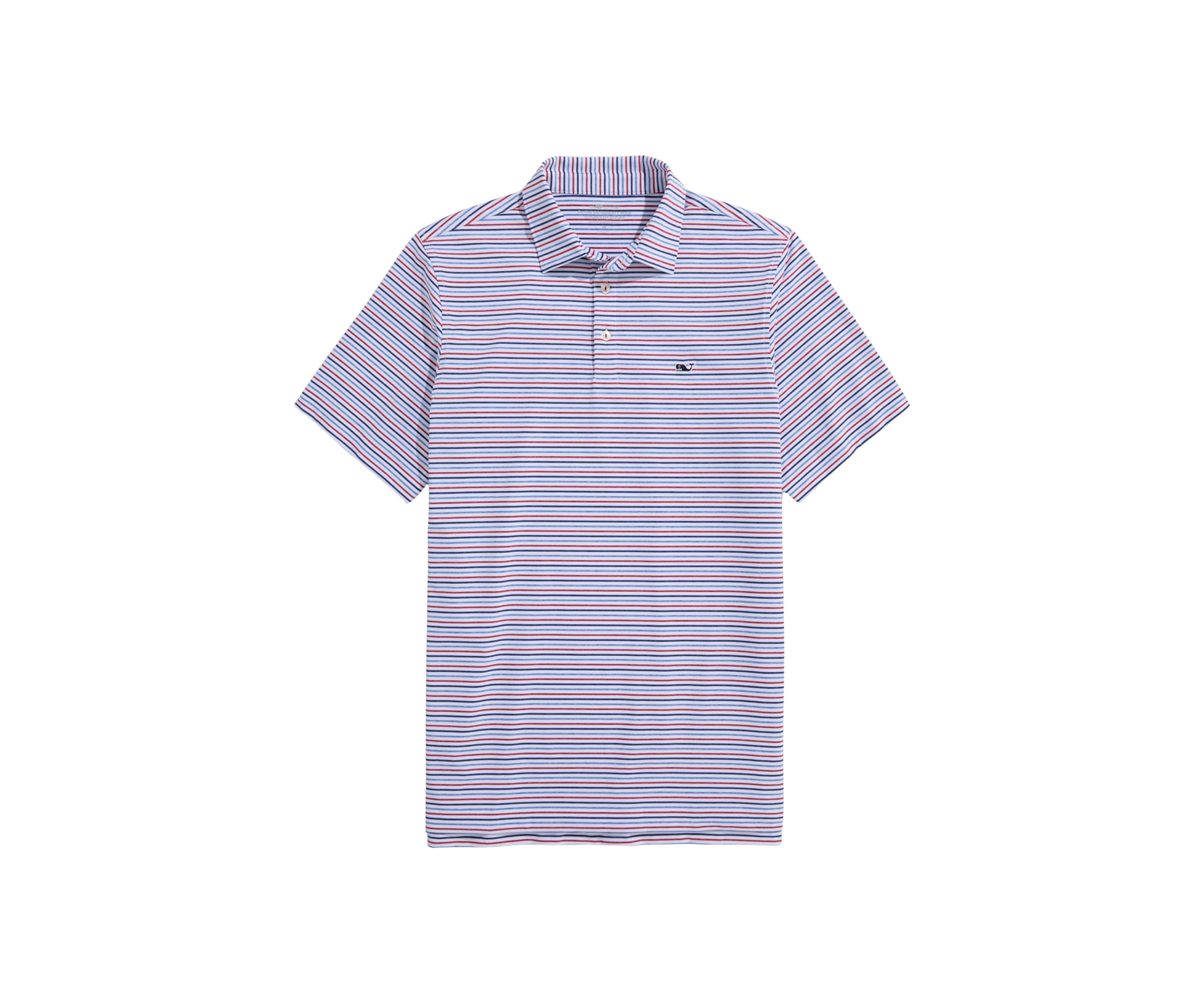Mens Multi Bradley Stripe Sankaty Polo Shirt