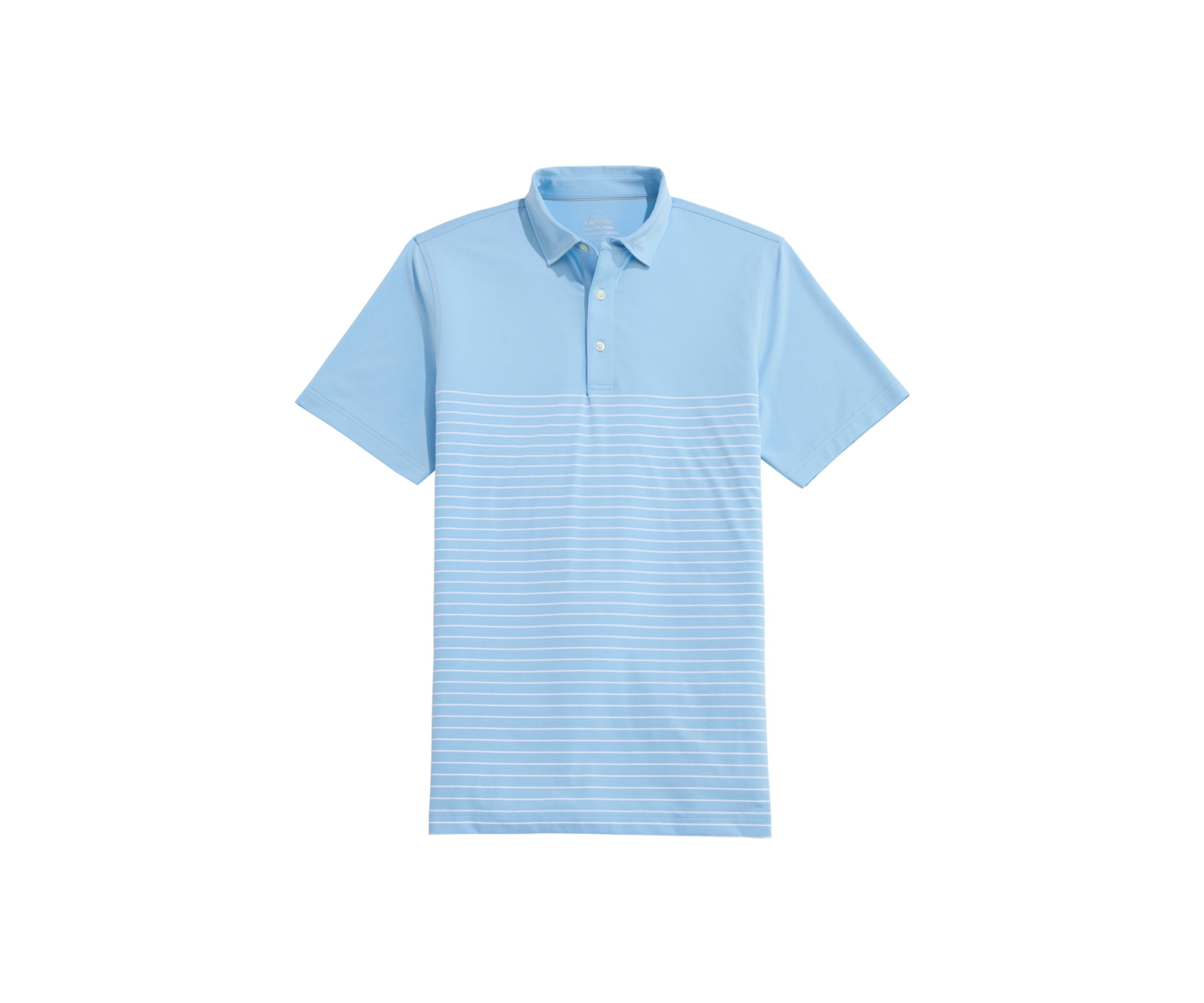 Mens Fairway Breton Stripe Golf Palmero Polo Shirt