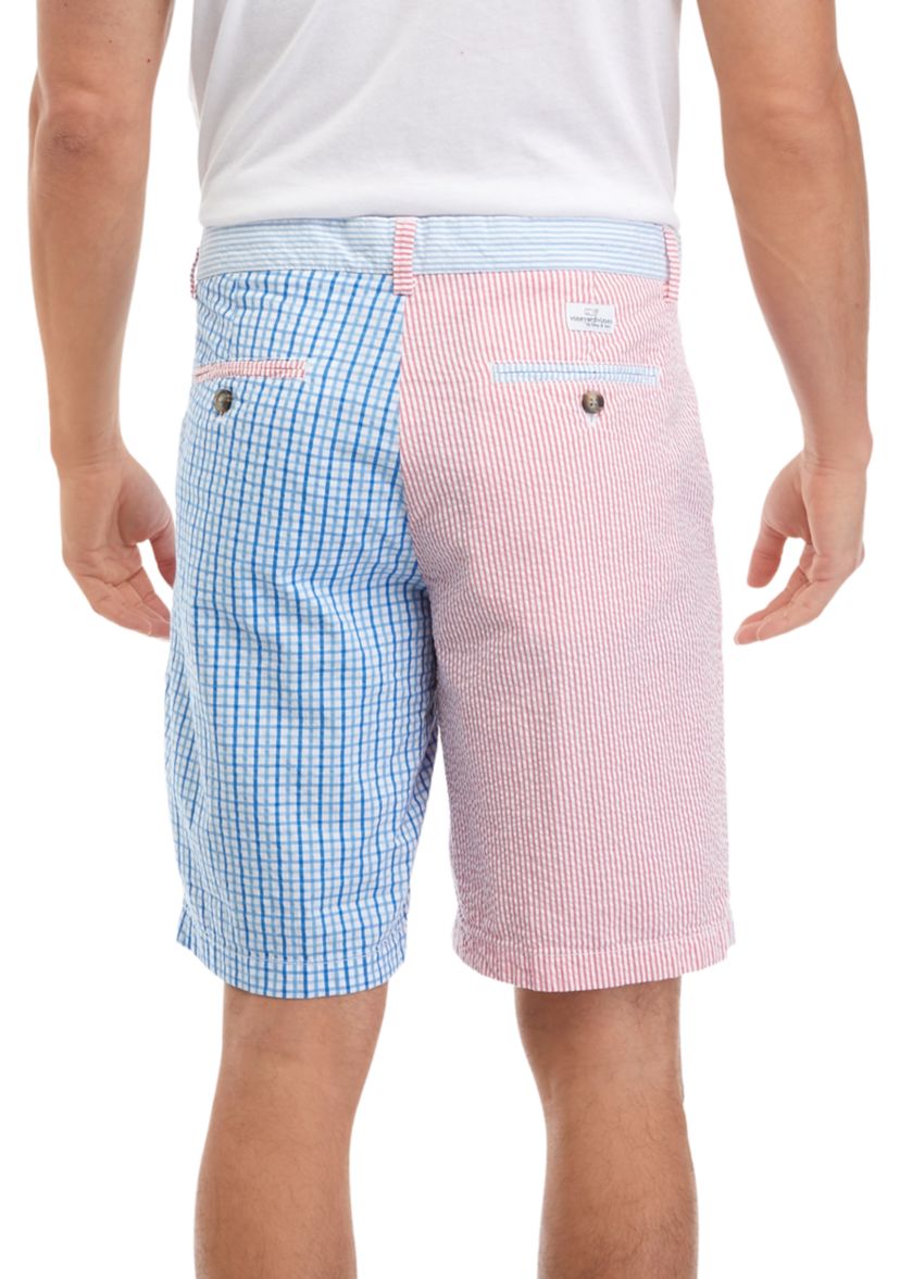 Mens Seersucker Party Breaker Shorts