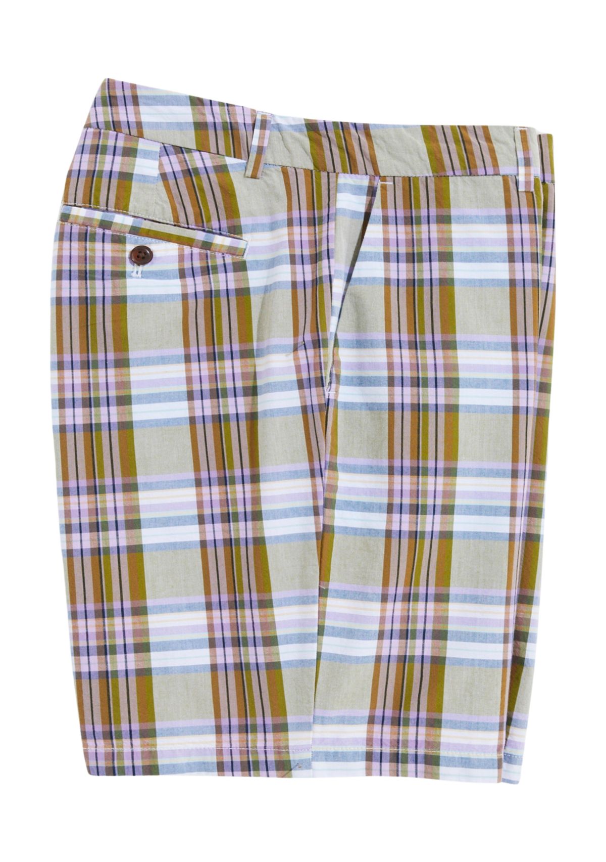 Mens 9" Madras Shorts