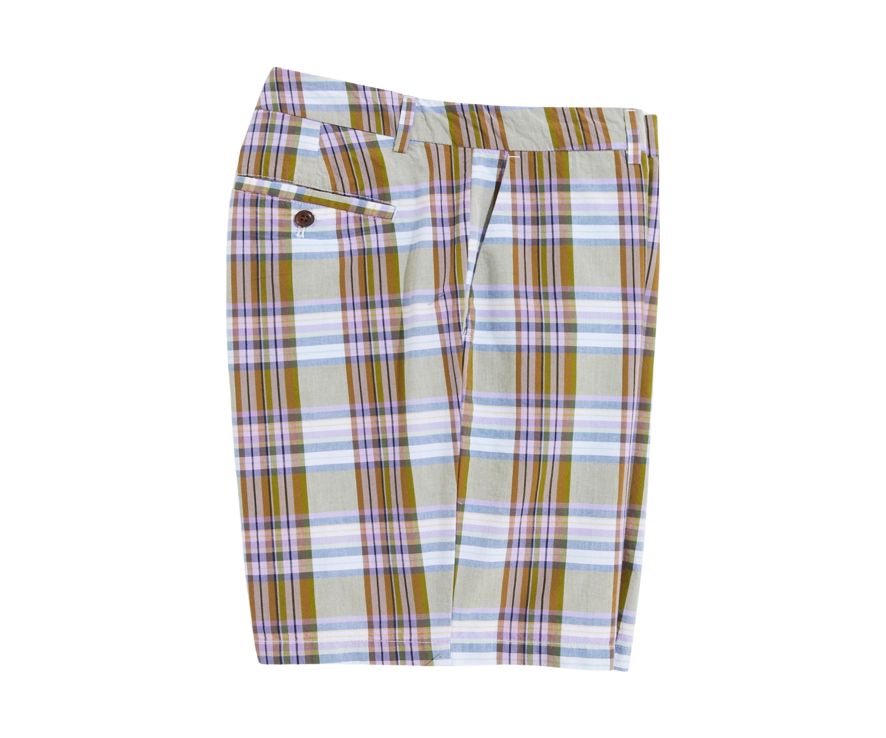 Mens 9" Madras Shorts