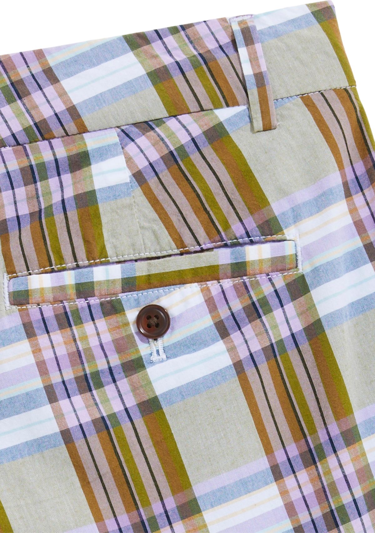 Mens 9" Madras Shorts