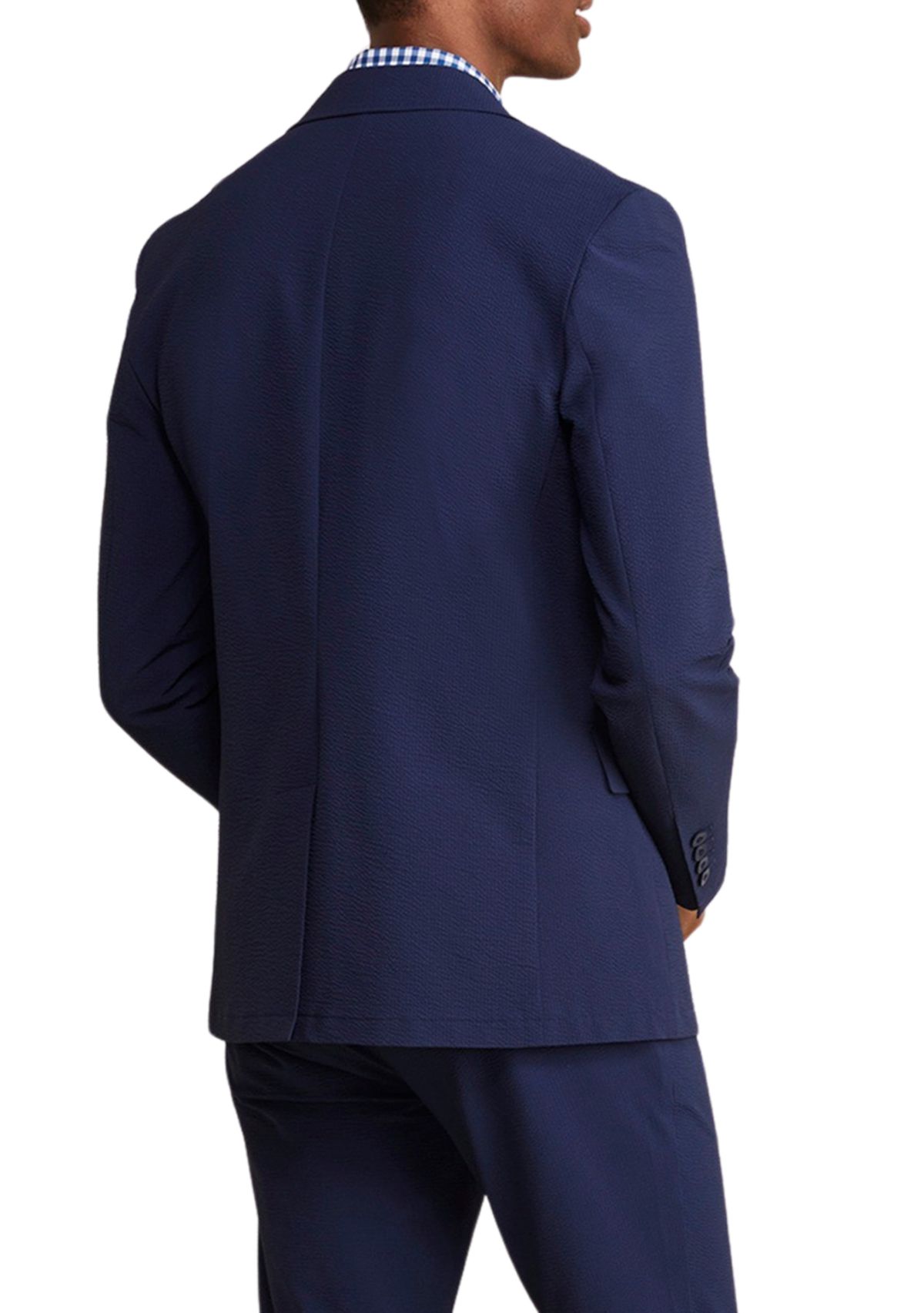 Mens Seersucker On the Go Sportcoat