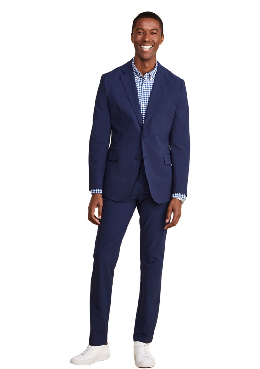 Mens Seersucker On the Go Sportcoat