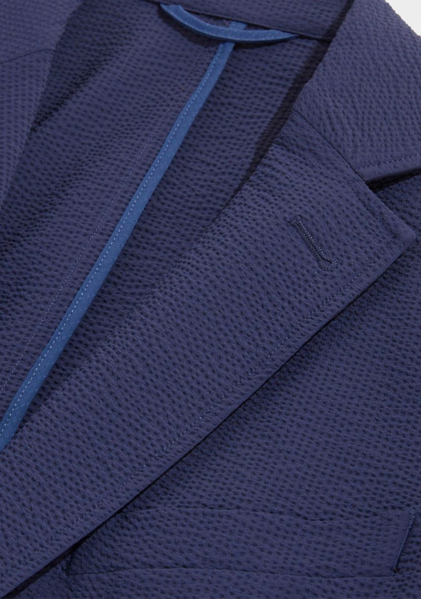 Mens Seersucker On the Go Sportcoat