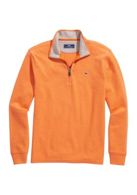  vineyard vines Boys' Fast Pitch Baseball Long-Sleeve Harbor  Performance Tee, Blue Blazer HTHR: Clothing, Shoes & Jewelry