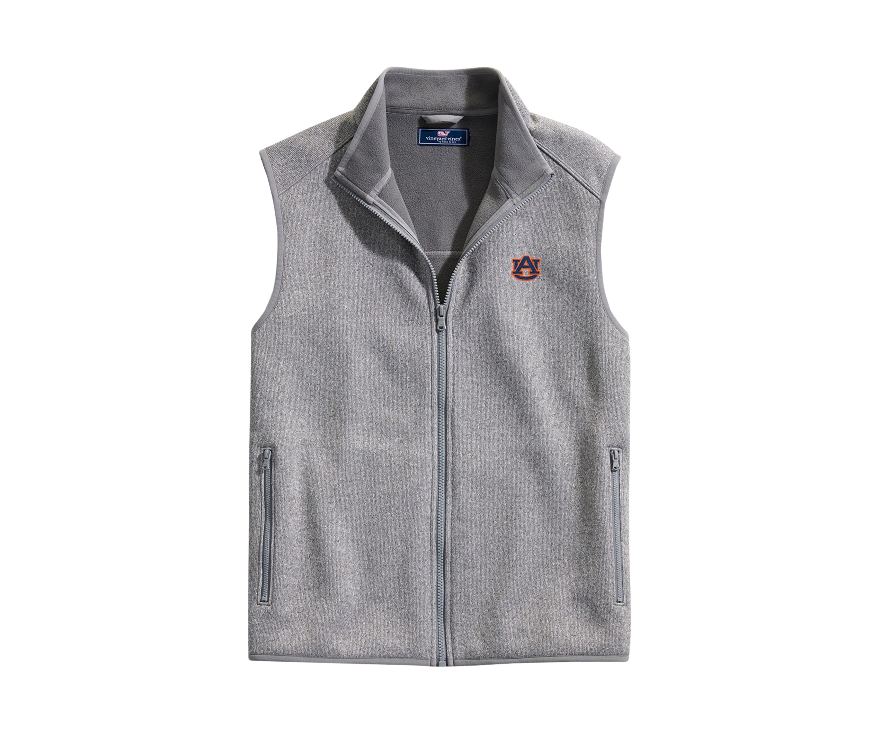 NCAA Auburn Tigers Mountain Sweater Fleece Vest