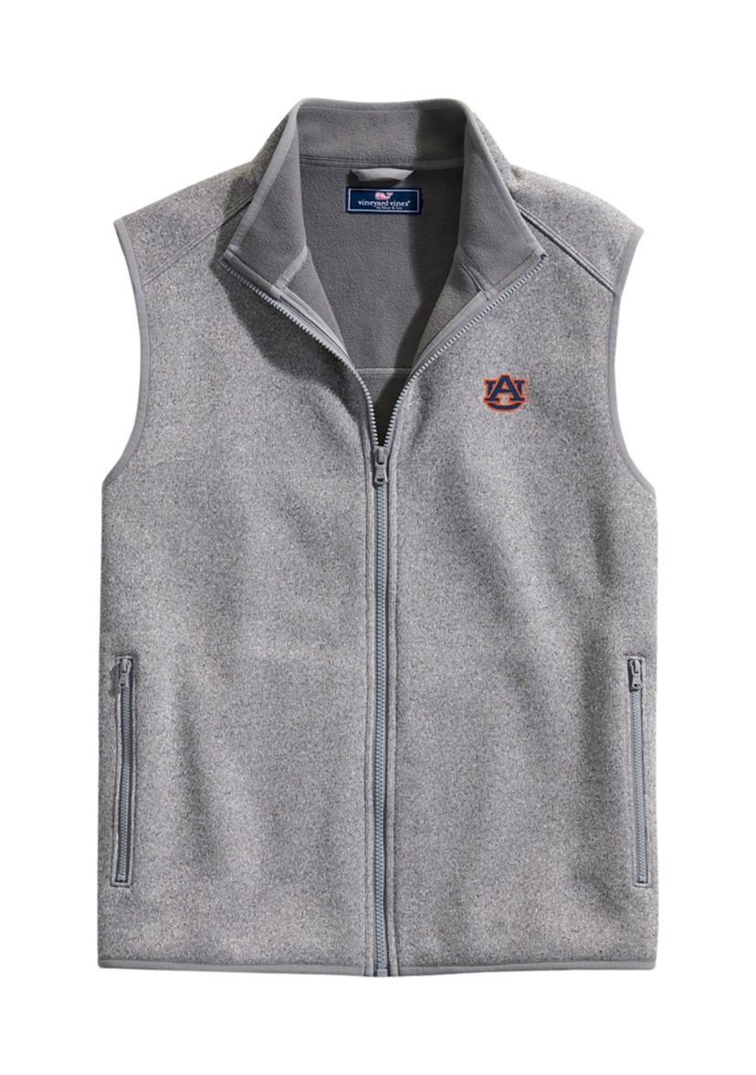 NCAA Auburn Tigers Mountain Sweater Fleece Vest